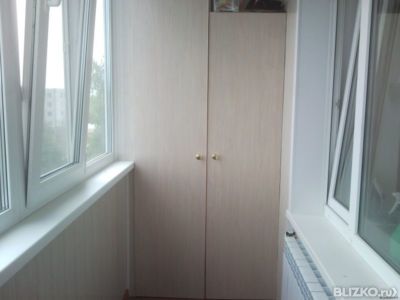 Установка шкафа на балкон от компании алькор-строй купить в .
