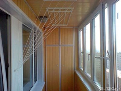 Установка шкафаов на балконах и лоджиях от компании алькор-с.
