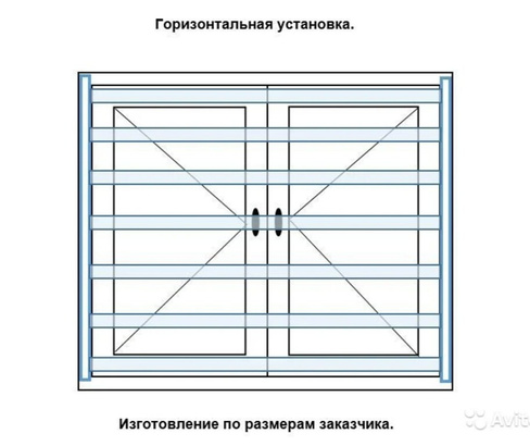 Прозрачные решетки на окна ДетСберг L4