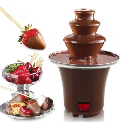 Шоколадный фонтан Chocolate Fondue Fountain Mini