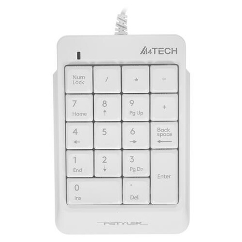 Цифровой блок A4Tech FstylerFK13PWhite