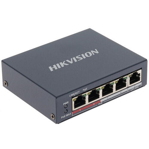 Коммутатор Hikvision DS-3E0105P-E(B)