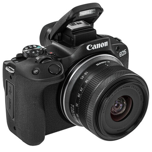 Беззеркальный фотоаппарат Canon EOSR50Kit18-45RF