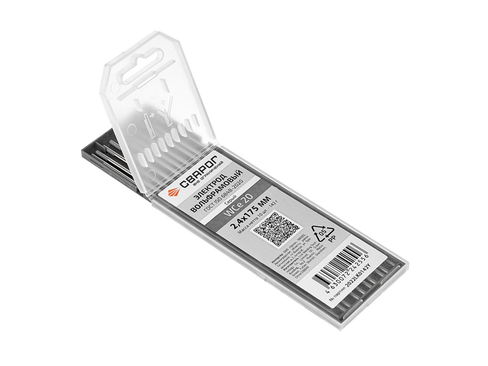 Вольфрамовый электрод WCe 20 Ø2.4×175