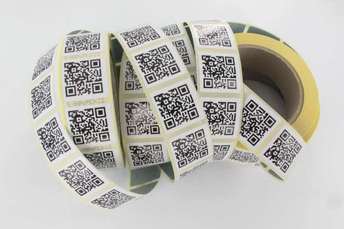 Наклейки с QR-кодом