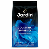 Кофе в зернах JARDIN Colombia Supremo 1 кг арабика 100% 0605-8