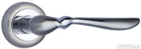 Дверная ручка Верона PAL-05 SN/CP Silver мат.никель/хром