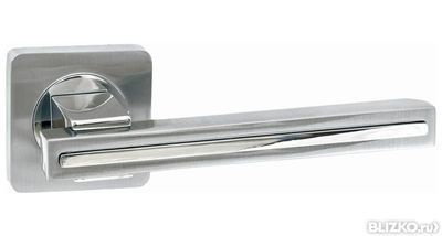 Дверная ручка Градо PAL-107-S SN/CP Silver мат.никель/хром