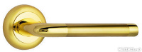 Дверная ручка Феррара PAL-03 SG/GP Silver мат.золото/золото