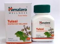 TULASI Himalaya, от кашля и простуды, 60 капсул