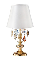 Настольная лампа Crystal Lux MERCEDES LG1 GOLD, COLOR