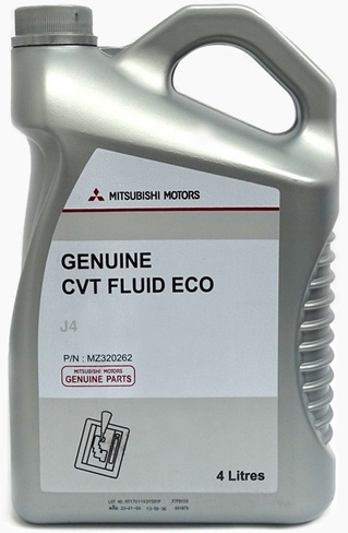 Масло трансмиссионное Mitsubishi CVT Fluid Eco J4 (4 л)