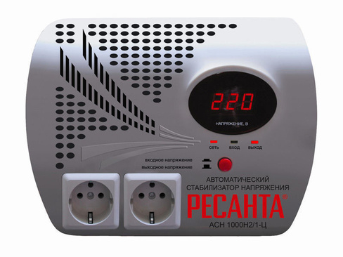 Стабилизатор РЕСАНТА ACH-1000Н2/1-Ц