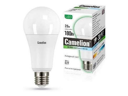 Светодиодная лампа Camelion LED20-A65/845/E27