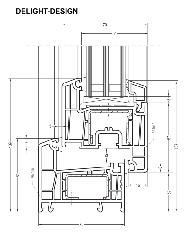 Размеры пластиковой рамы окна. Rehau Delight Design 70. Окна Rehau Delight Design 70. Rehau Delight профиль 70 мм. Rehau Delight-Design чертежи профиля.