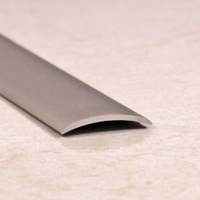 Порог алюминиевый гладкий с отверстиями, Профиль-Опт, 20х3,4 мм