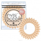 Резинка-браслет для волос Power (Inv_56, 56, Бежевый, 3 шт) Invisibobble (Германия)
