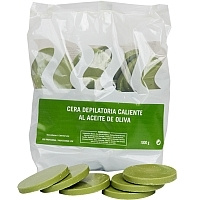Горячий воск в дисках - с маслом оливы, для сухой кожи Beauty Image (Испания)