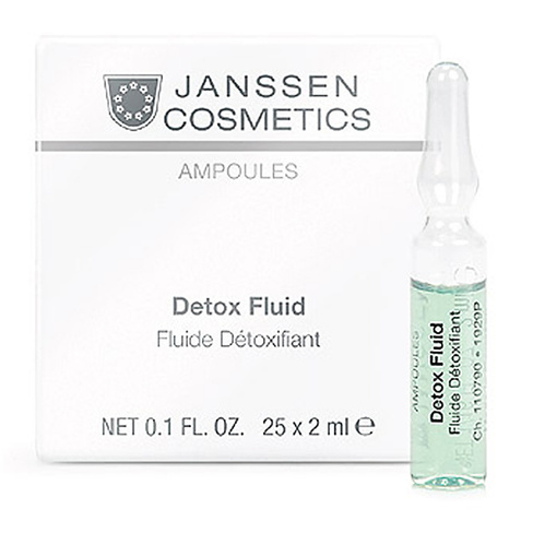 Детокс-сыворотка в ампулах Detox Fluid (1929P, 25*2 мл) Janssen (Германия)