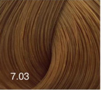 Перманентный крем-краситель для волос Expert Color (8022033103772, 7/03, русый натурально-золотистый, 100 мл) Bouticle (