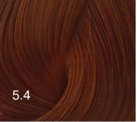 Перманентный крем-краситель для волос Expert Color (8022033103581, 5/4, светлый шатен медный, 100 мл) Bouticle (Италия)