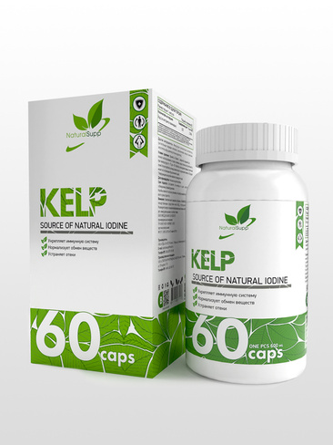 БАД Йод из ламинарии Kelp 60 капсул