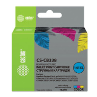 Картридж струйный CACTUS CS-CB338 для HP OfficeJet J5700/Deskjet D4200 цветной