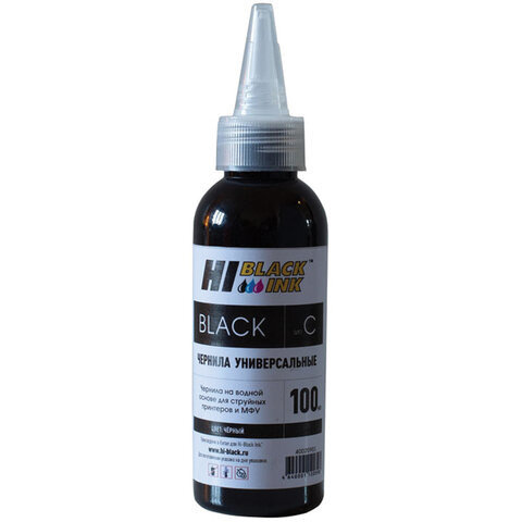 Чернила HI-BLACK для CANON Тип C универсальные черные 01 л водные 150701094U
