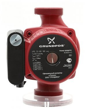 НАСОС UPS 32-80 Grundfos циркуляционный