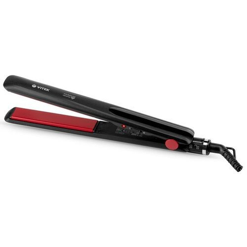 Выпрямитель для волос Vitek VT-8282 BK, черный и красный