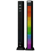Светодиодная подсветка RGB D09 эквалайзер для музыки, черный