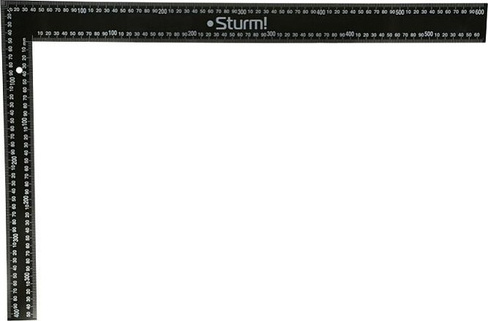 Угольник Sturm 2020-03-600 400х600 мм, цельнометаллический STURM