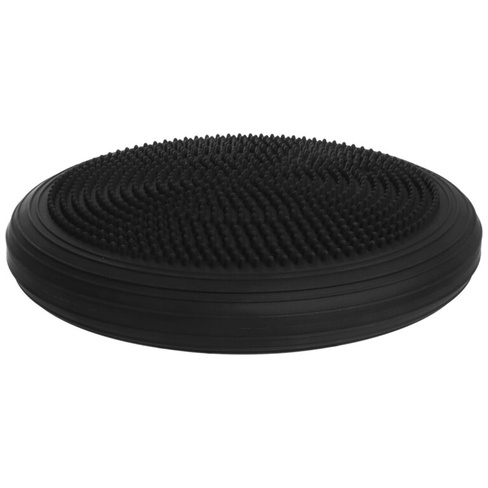 Подушка балансировочная onlytop, массажная, d=32 см, цвет черный ONLYTOP