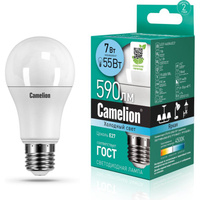 Светодиодная лампа Camelion LED7-A60/845/E27