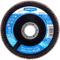 Лепестковый торцевой диск абразивный DRONCO Zircon Plus K60