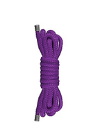 Веревка Japanese Mini Rope Ouch! 1,5 метра (фиолетовая) Shots toys