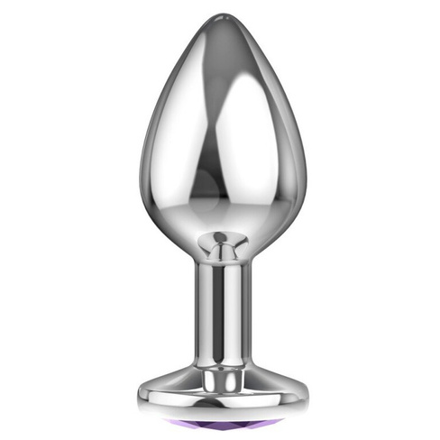 Анальная пробка Diamond Purple Sparkle Large 4010-05Lola Lola Toys Diamond