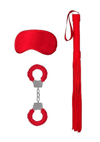 Набор для бондажа Introductory Bondage Kit #1, цвет красный Shots toys