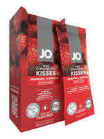 Набор саше вкусовых лубрикантов "Клубника" / JO Flavored Strawberry Kiss (10 мл*12 шт). JO system
