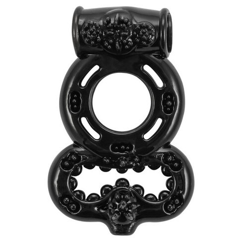 Эрекционное кольцо Rings Treadle black 0114-62Lola Lola Toys