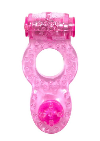Эрекционное кольцо с вибрацией Rings Ringer pink 0114-73Lola Lola Toys