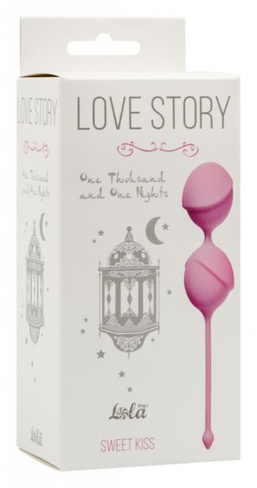 Вагинальные шарики Love Story One Thousand and One Nights - розовый Lola Toys