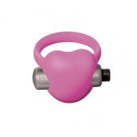 Эрекционное виброколечко Emotions Heartbeat Light pink 4006-02Lola Lola Toys
