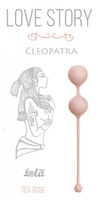 Вагинальные шарики Cleopatra Tea Rose – розовый Lola Toys