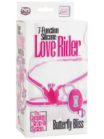 Стимулятор клитора на ремнях 7-Function Silicone Love Rider Butterfly Bliss California Exotic Novelties