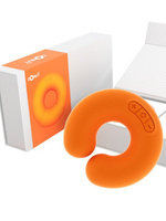 Универсальный дизайнерский стимулятор Donut - оранжевый ZINI