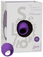 Вибростимулятор клитора на палец Silhouette S2 перезаряжаемый – фиолетовый California Exotic Novelties