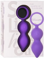 Вагинальные шарики Silhouette S1 перезаряжаемые – фиолетовый California Exotic Novelties