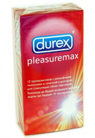 Презервативы Durex Pleasuremax - 12 шт.