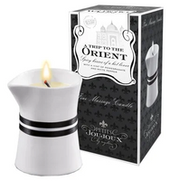 Массажное масло в виде свечи Petits Joujoux Orient с ароматом граната и белого перца (120мл) Mystim